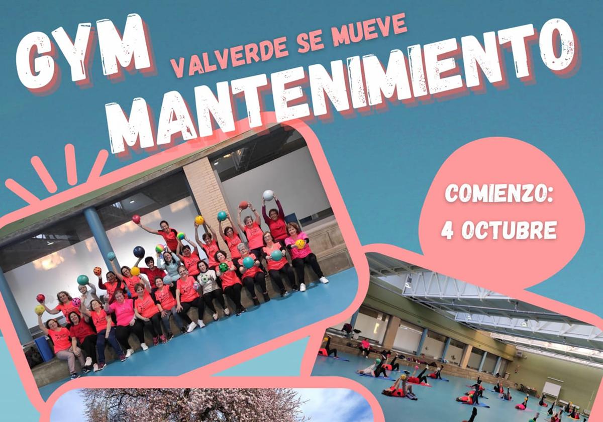 El 4 de octubre vuelven la Gimnasia de Mantenimiento