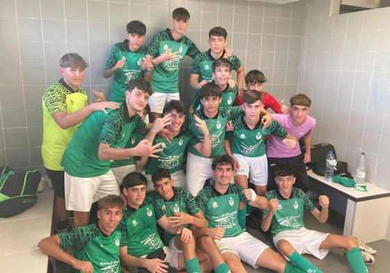 Los valverdeños celebran la victoria