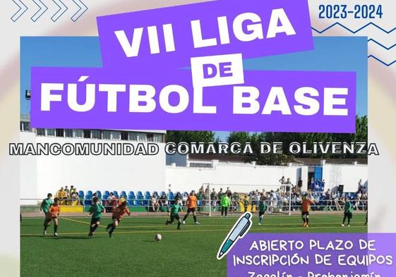 Inscripciones abiertas para la VII Liga de Fútbol Base