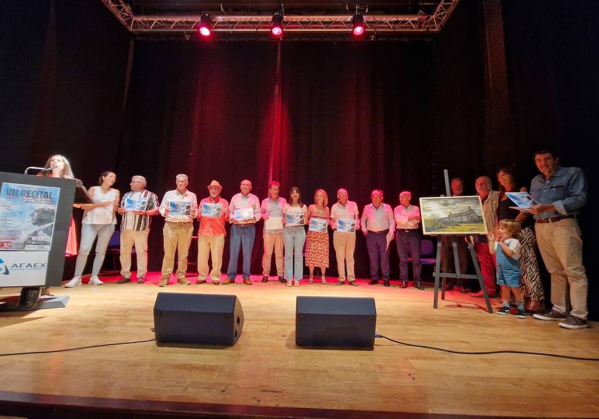Todos los participantes en la gala