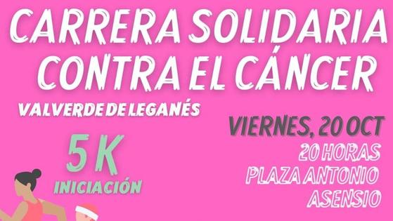 Este viernes hay una carrera solidaria contra el cáncer