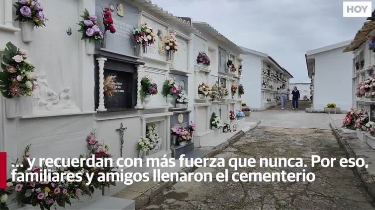 Muestras de cariño para los seres queridos que ya no están