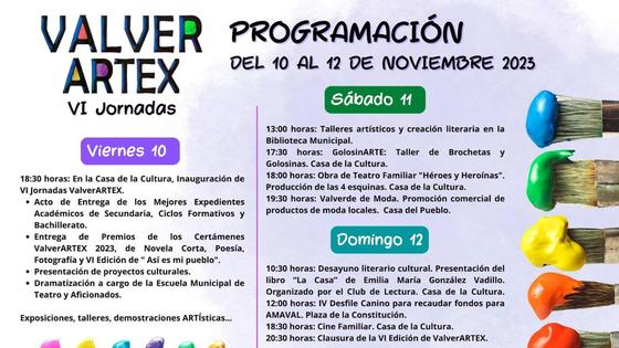 Publicado el programa de ValverArtex