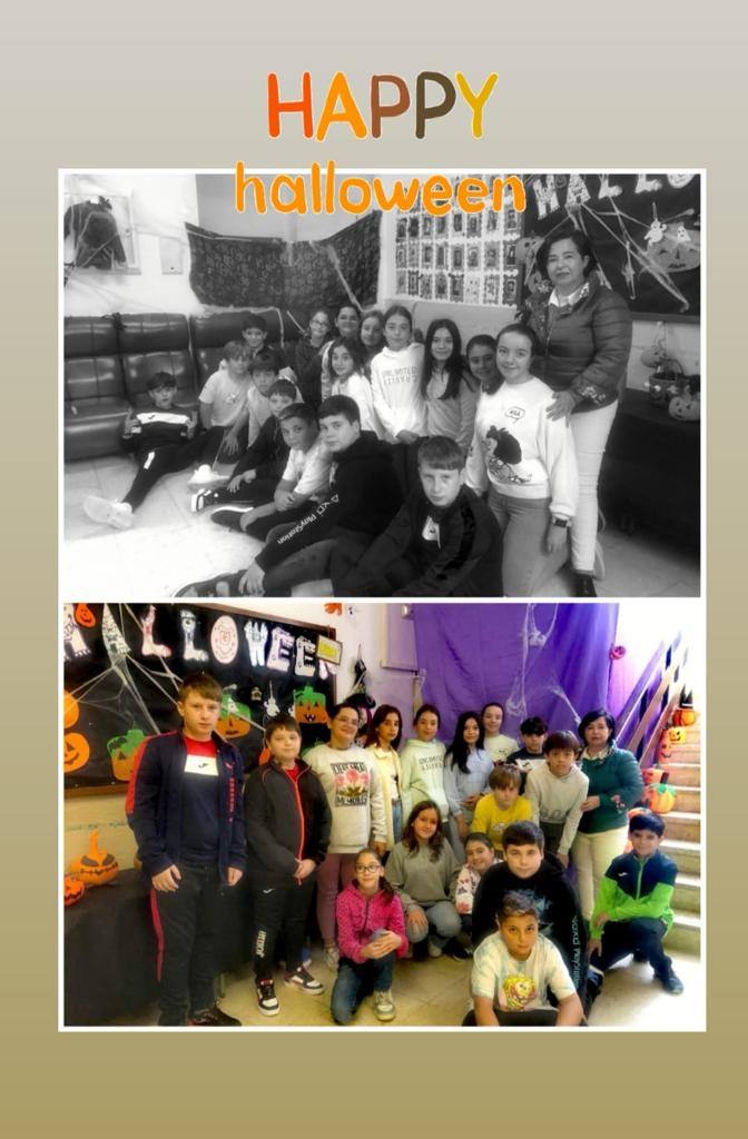 Halloween y Los Santos en el CEIP 'César Hurtado Delicado'