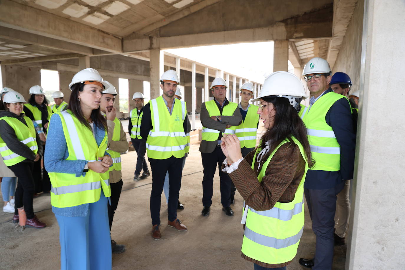 Visita al nuevo Centro de Salud