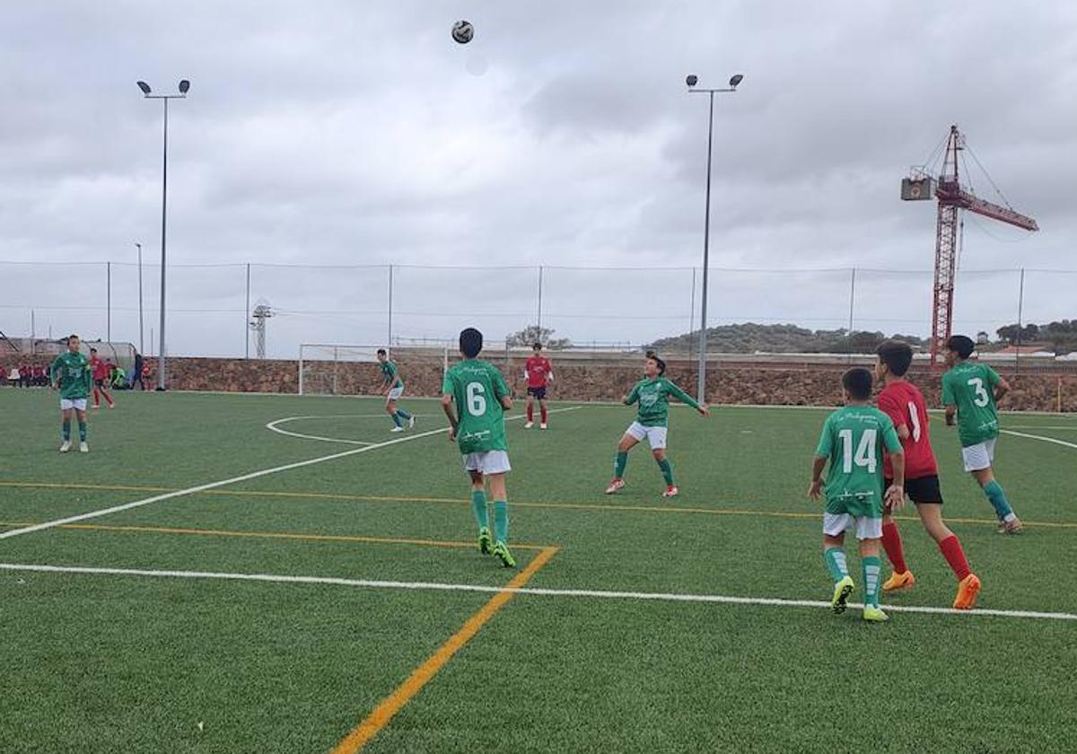 Resultados de partidos de fútbol base de la EMD Valverde de Leganés
