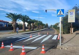 Construcción de los pasos sobreelevados