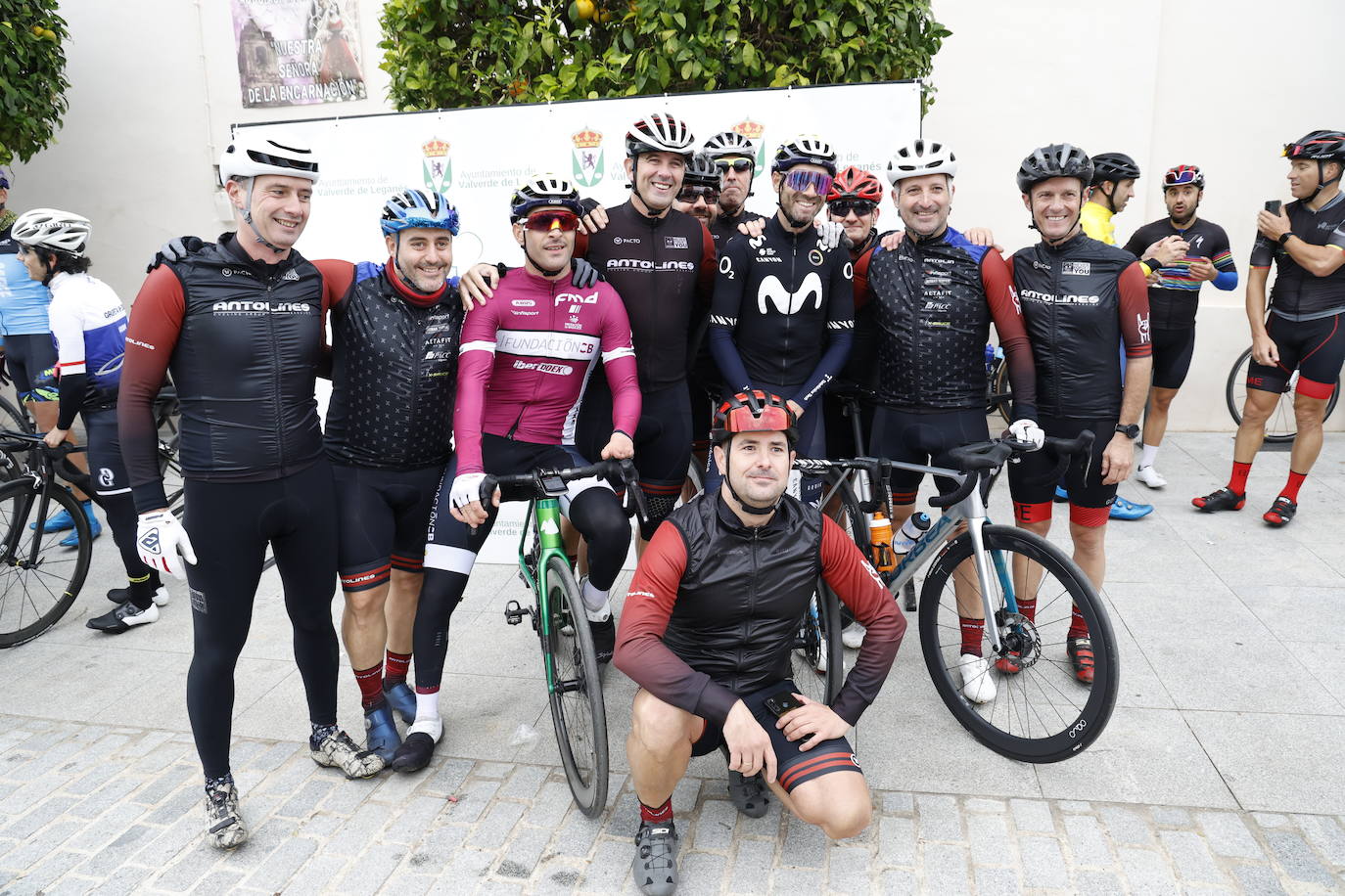 Visita de Alejandro Valverde