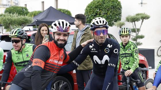 Visita de Alejandro Valverde