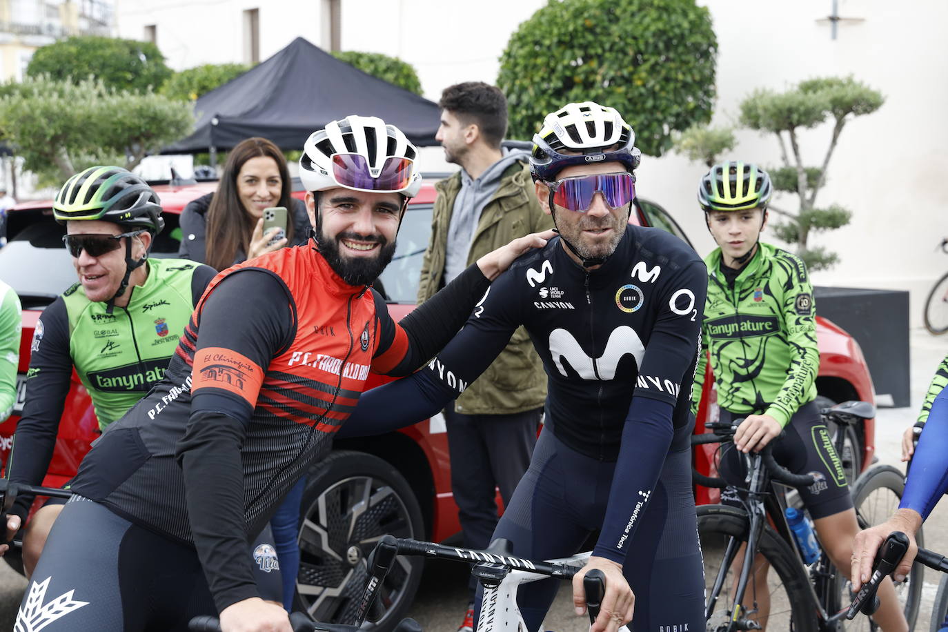 Visita de Alejandro Valverde