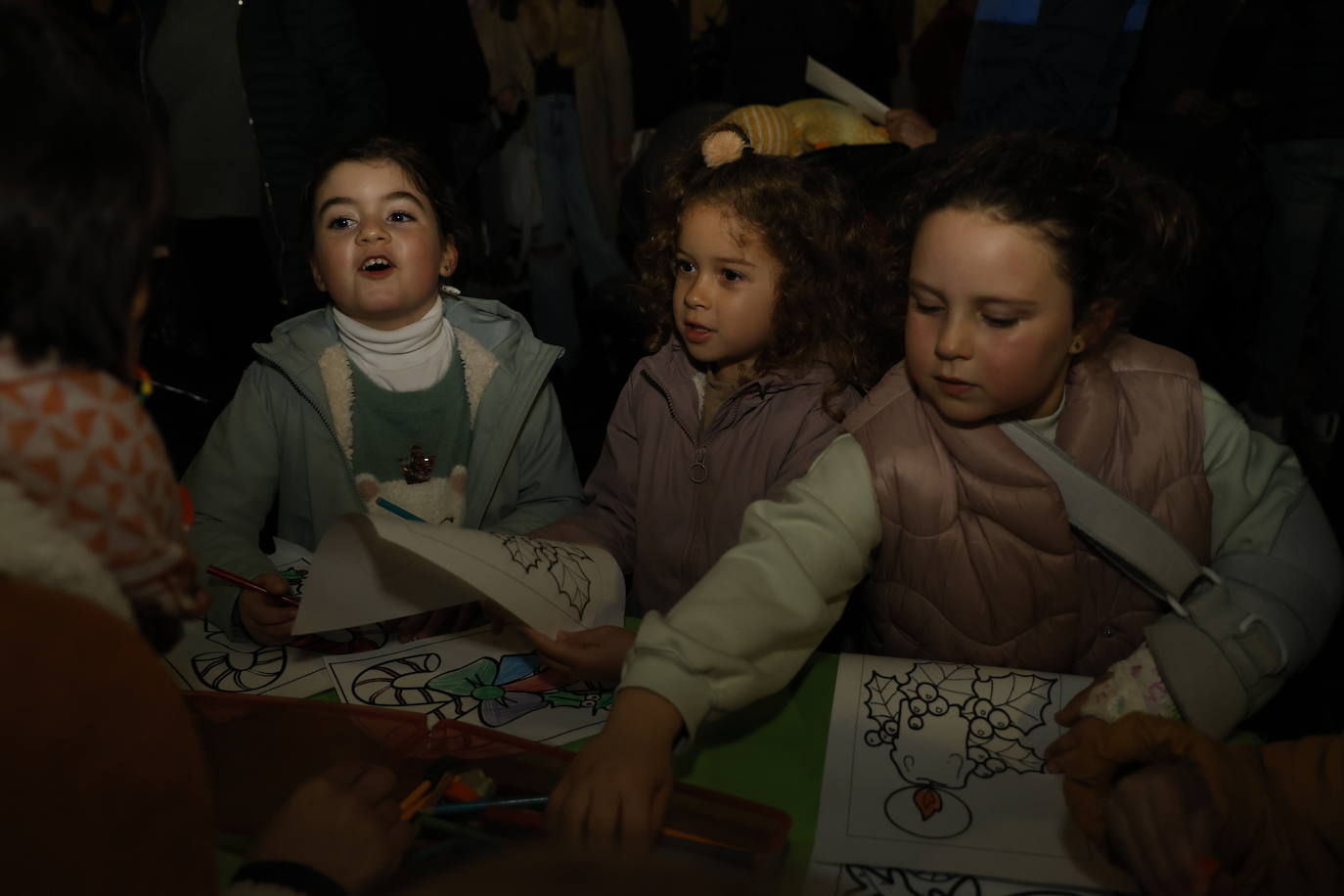 Encendido del alumbrado navideño (I)