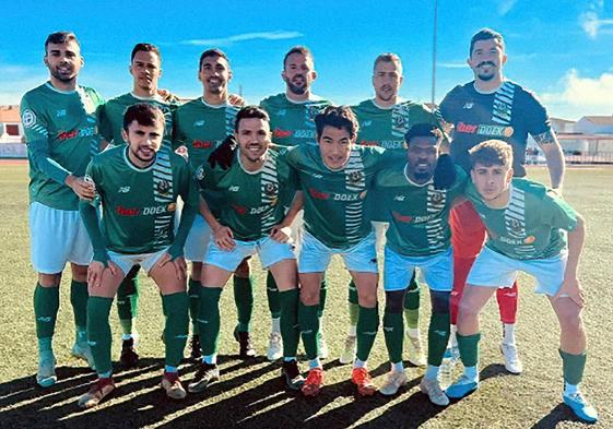 Alineación titular en Azuaga