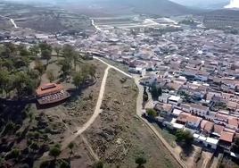 Lugar donde iría construido el restaurante - mirador