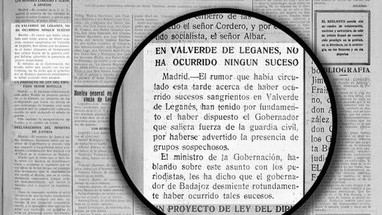 'Graves sucesos' ocurridos en Valverde en el año 1932