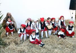 Recreación del Belén Viviente del año pasado