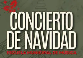 Este lunes la Escuela Municipal de Música celebra su concierto de Navidad