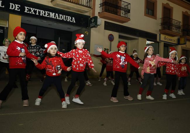 También hubo zumba infantil