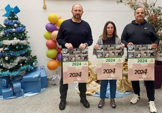 Entrega de los calendarios