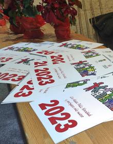 Imagen secundaria 2 - Algunas imágenes de la presentacion del calendario