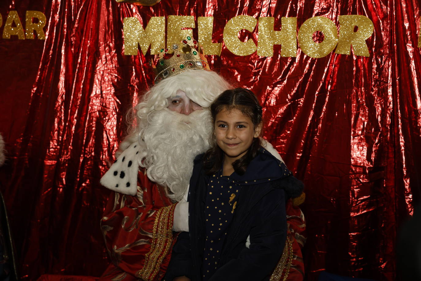 Entrega de las cartas a Los Reyes Magos