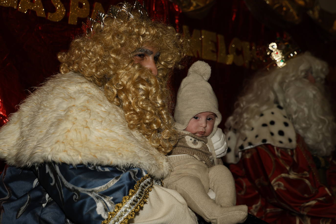 Entrega de las cartas a Los Reyes Magos