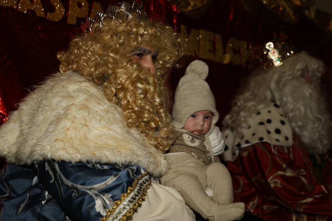 Entrega de las cartas a Los Reyes Magos