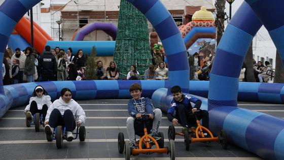Los pequeños disfrutan con Valverdilandia