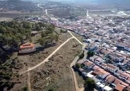 Lugar en el que construirían el restaurante - mirador