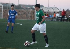 Hugo, autor del tanto de los valverdeños