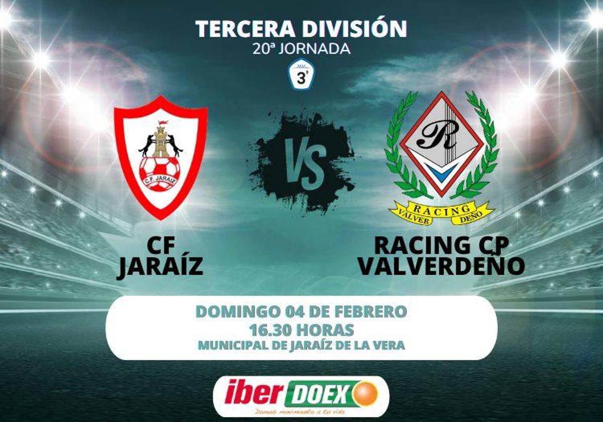 El Racing Valverdeño viaja a Jaraíz de la Vera