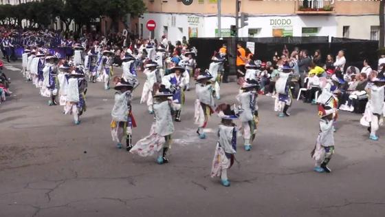 Sigue en directo el gran desfile de comparsas del Carnaval de Badajoz