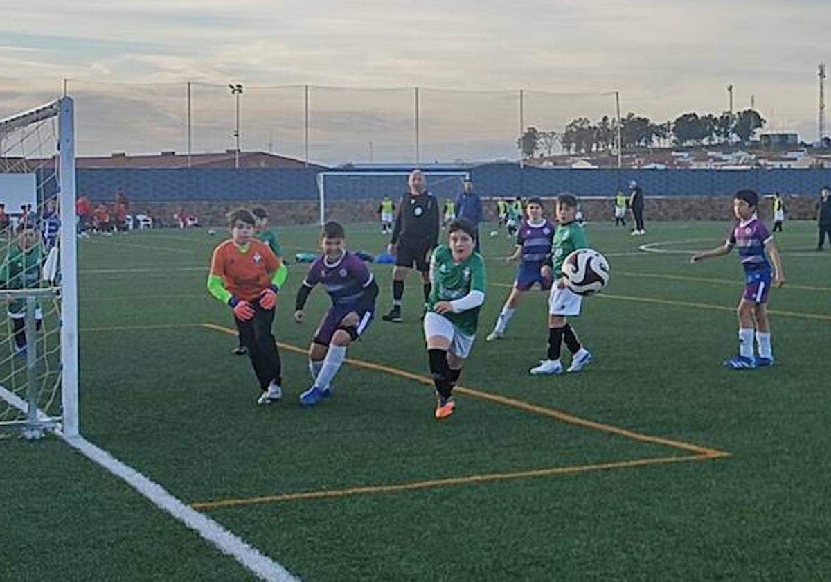 Resultados de partidos de fútbol base de la EMD Valverde de Leganés