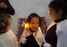 El año pasado ya usaron velas eléctricas