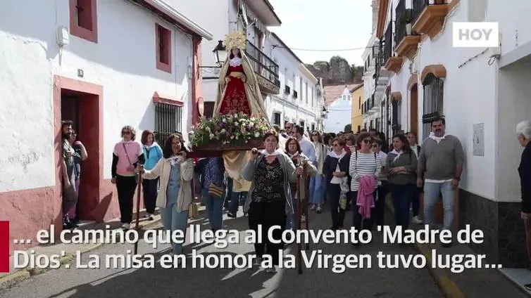 Valverde celebra el día de su patrona con gran entusiasmo y devoción