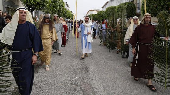 La Semana Santa valverdeña inicia con el Domingo de Ramos