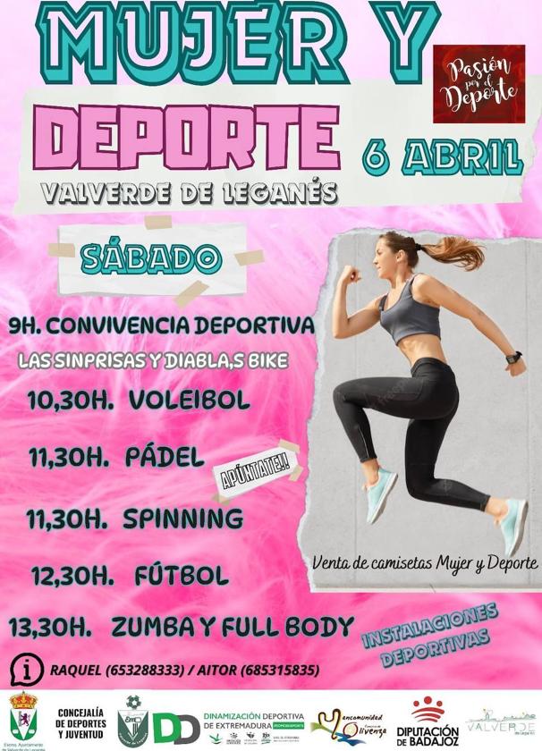Este sábado se celebra la jornada 'Mujer y Deporte'