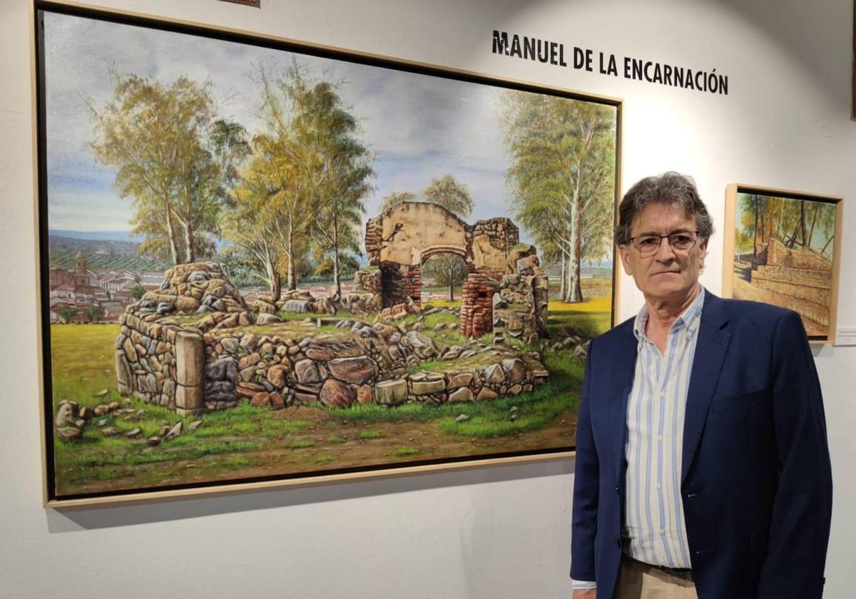 Manuel de la Encarnación estará este domingo en su exposición 'Ocho Realismo Vivo'