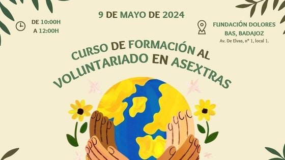 Curso de Formación al Voluntariado en ASEXTRAS en la Fundación Dolores Bas de Arus