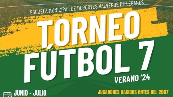 Abiertas las inscripciones para el torneo de verano de fútbol 7