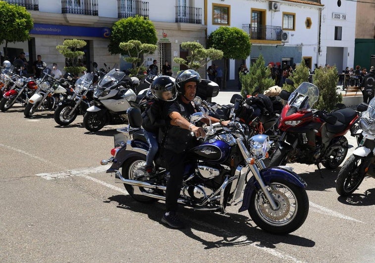 Durante la convivencia de los moteros