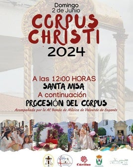 Este domingo se celebra el Corpus Christi en Valverde de Leganés