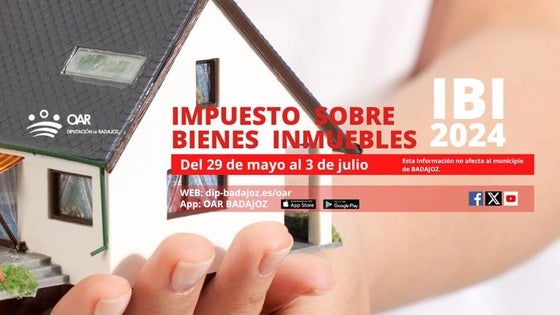Abierto el periodo de pago del Impuesto sobre Bienes Inmuebles hasta el 31 de julio