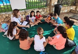 Durante le primer día de Campamento