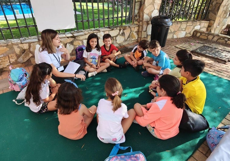 Durante le primer día de Campamento
