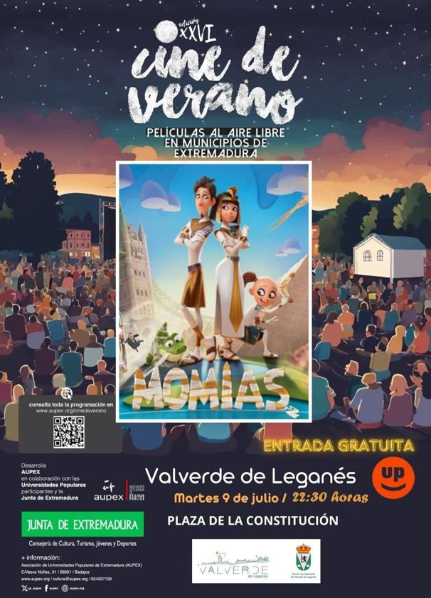 El cine de verano se estrena con la película 'Momias'