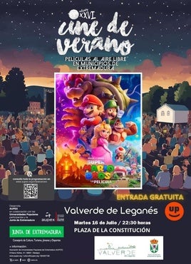 Esta noche, 'Super Mario Bross' en la segunda sesión del cine de verano
