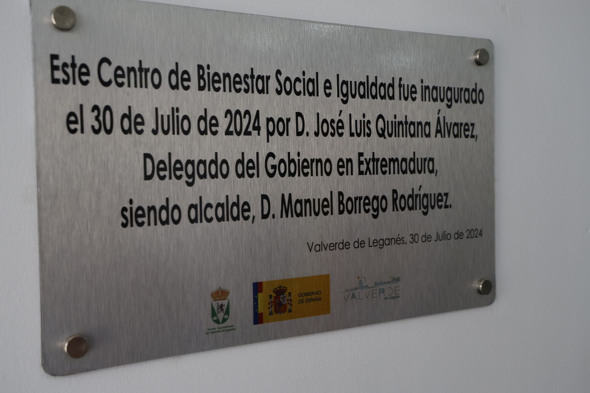 Inauguración del Centro de Bienestar Social e Igualdad