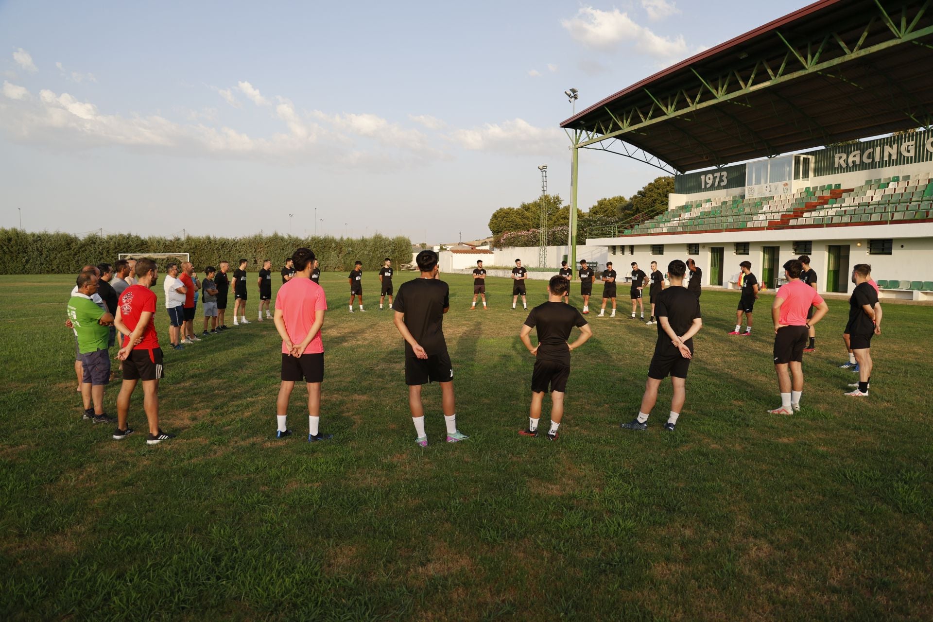 Inicio de pretemporada del Racing CP Valverdeño