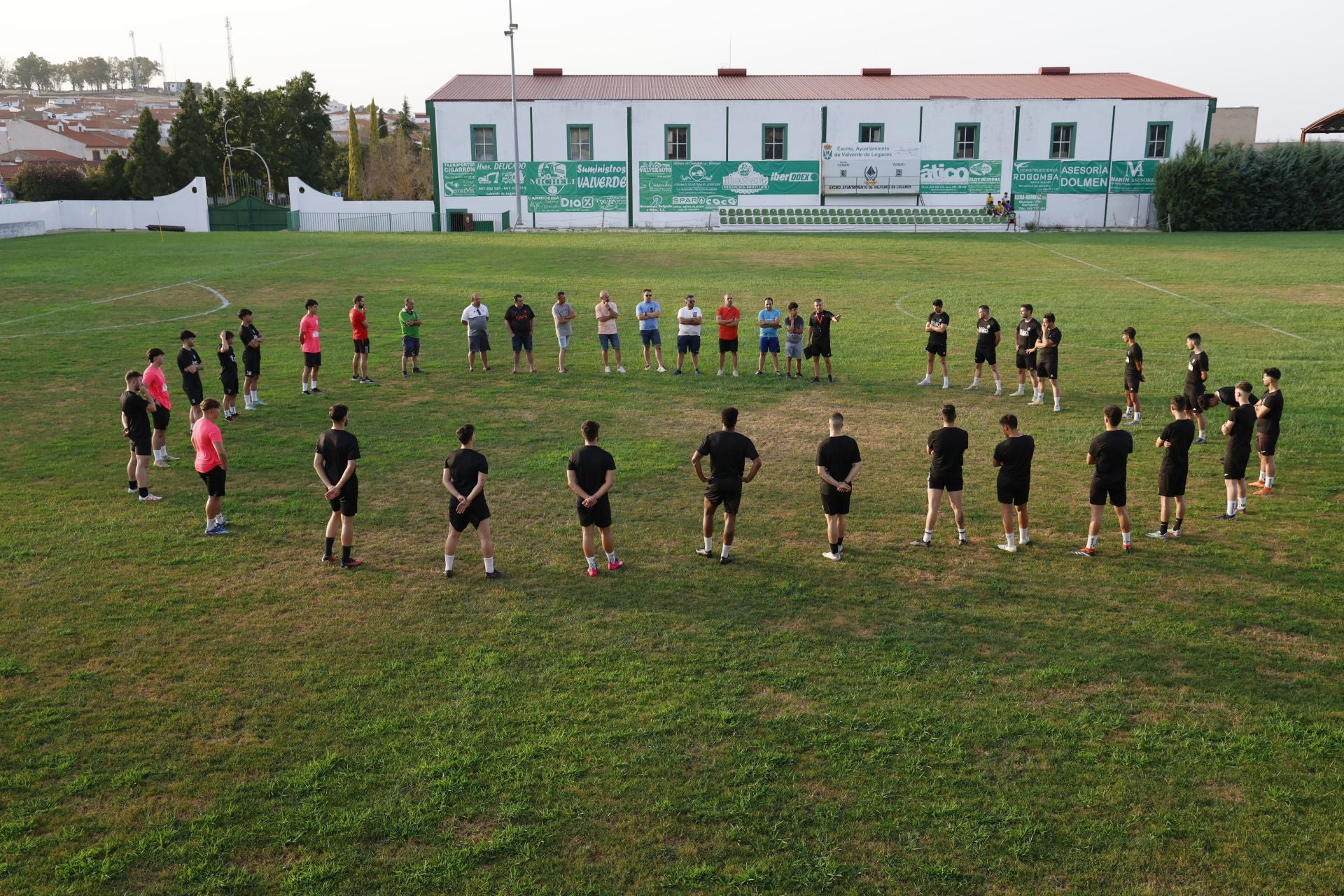 Inicio de pretemporada del Racing CP Valverdeño