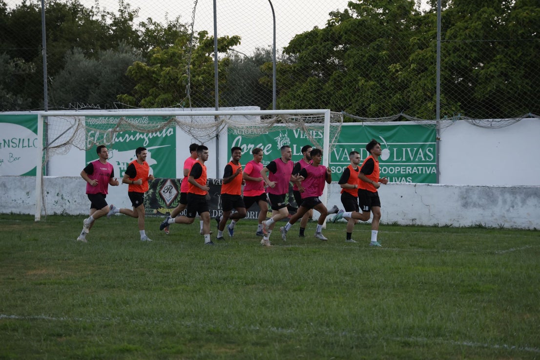 Inicio de pretemporada del Racing CP Valverdeño